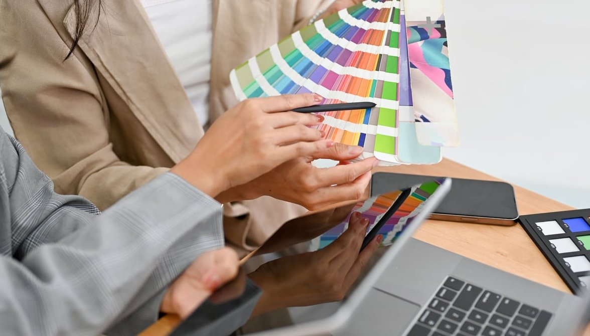 color palette branding design