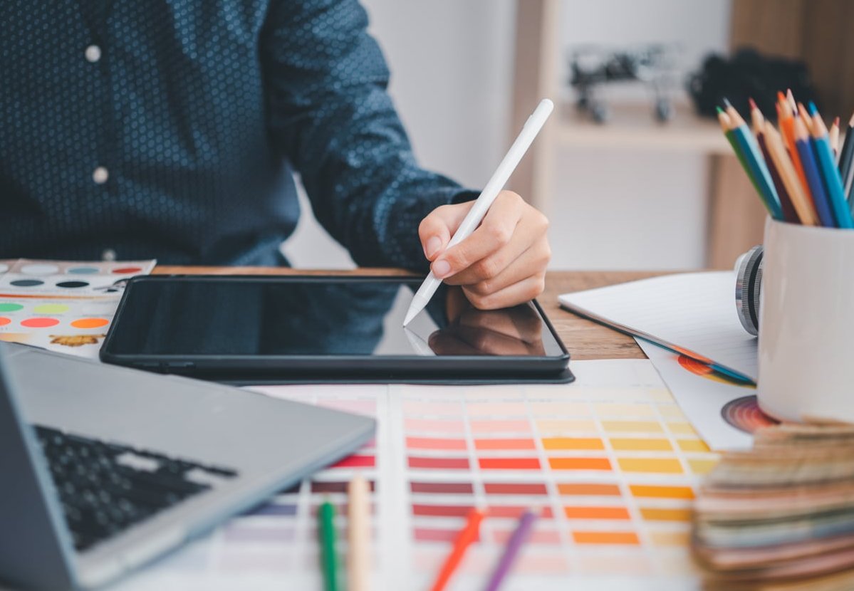 color palette branding design